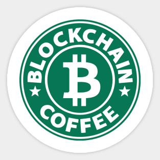 Blockchain Coffee Starbucks Sticker